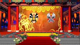 京剧说唱脸谱  舞台抠像素材2